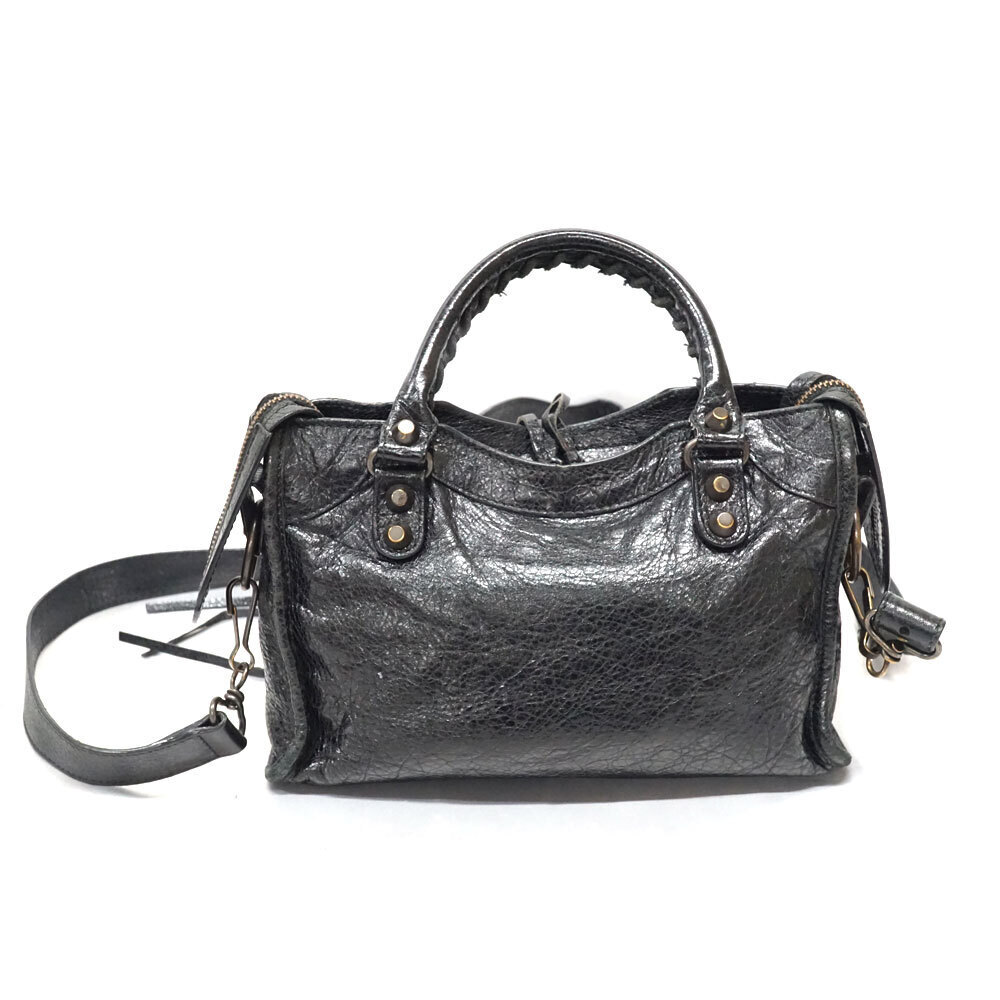 Balenciaga City Handbag Shoulder Bag Leather - Picture 3 of 11